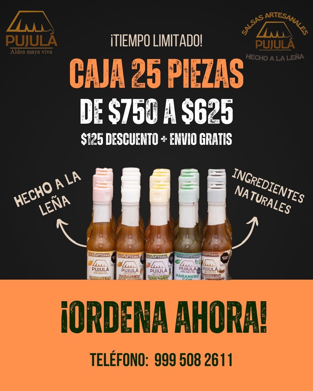 promoción Salsas habanero pujula 